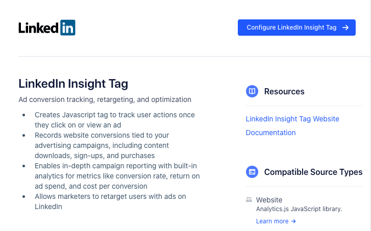 Qu'est-ce que la balise LinkedIn Insight Tag?