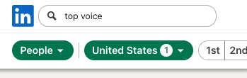 [TUTO] Top Voice LinkedIn search