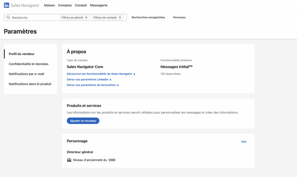 Comment ça marche les crédits InMail Sales Navigator ?
