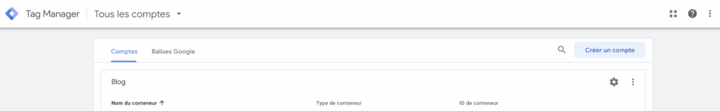 Déclenchement d'action via Google TagManager