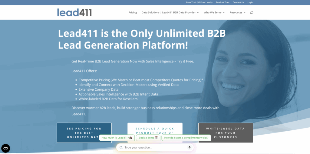 RocketReach alternatives : Lead411