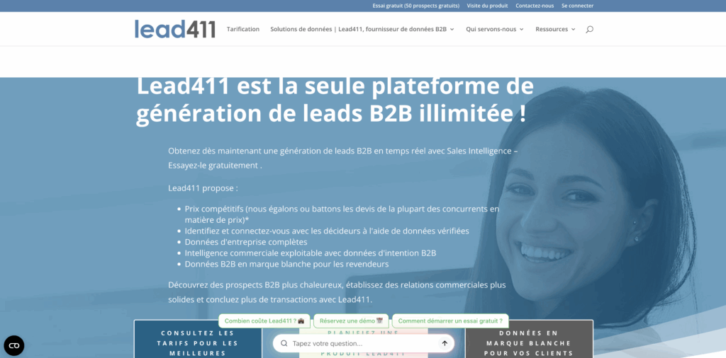 Rocketreach alternatives : Lead411