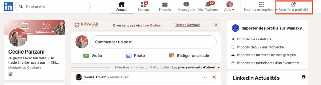 Formulaires Lead gen LinkedIn comment faire