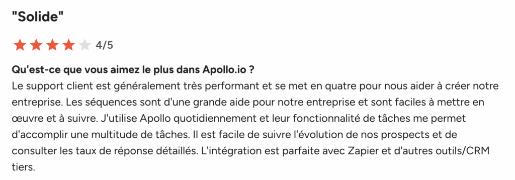 Apollo.io avis , alternative copilot