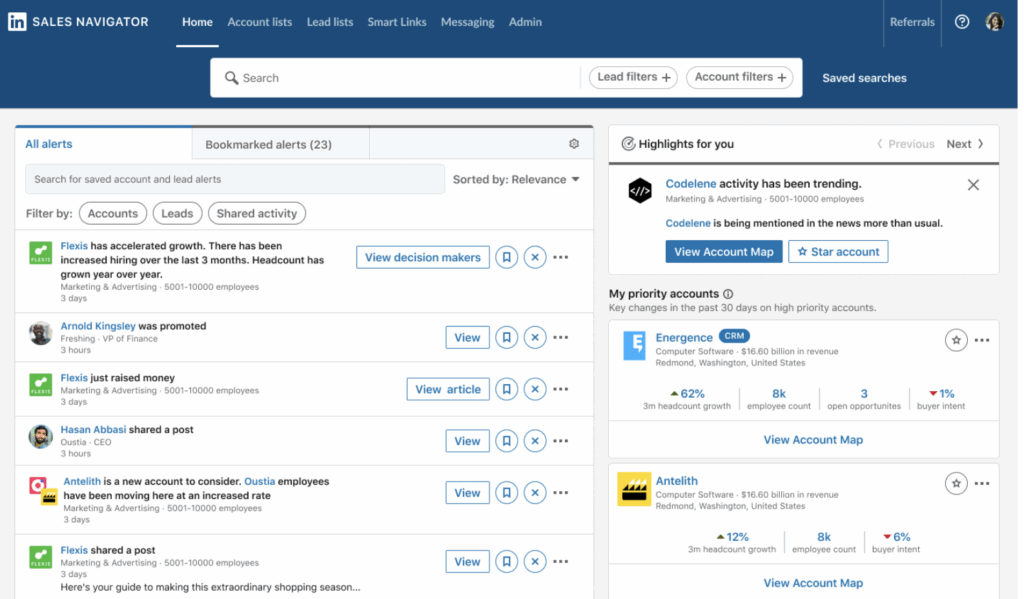 InMail Sales Navigator Credits