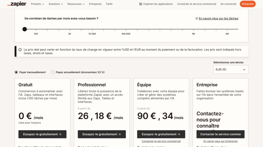Zapier prix alternative Bardeen extension