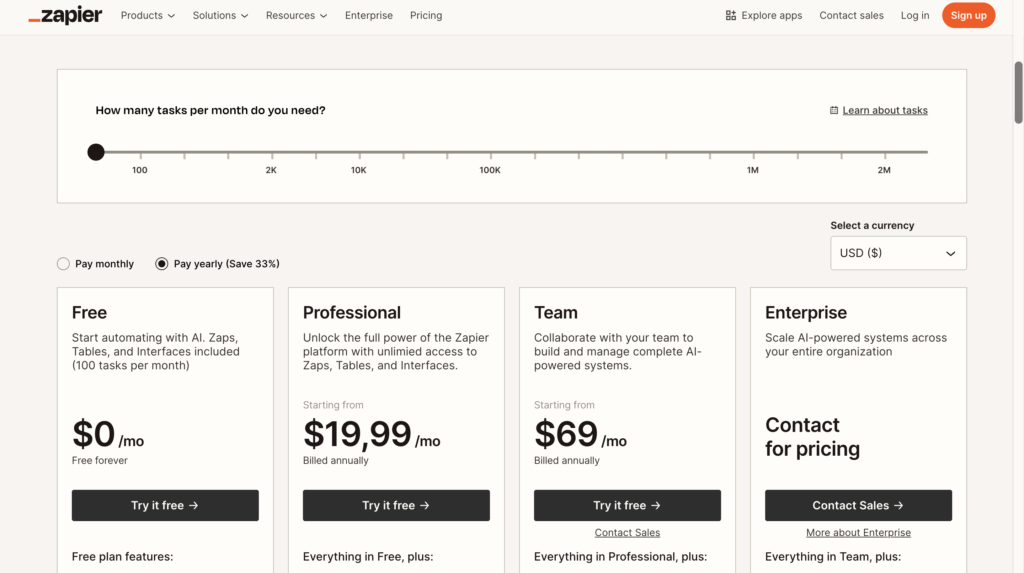Bardeen alternative zapier price