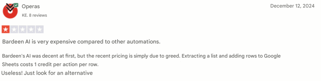 Bardeen reviews