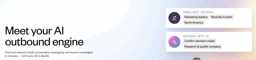 Dropcontact alternative Appolo.io landing