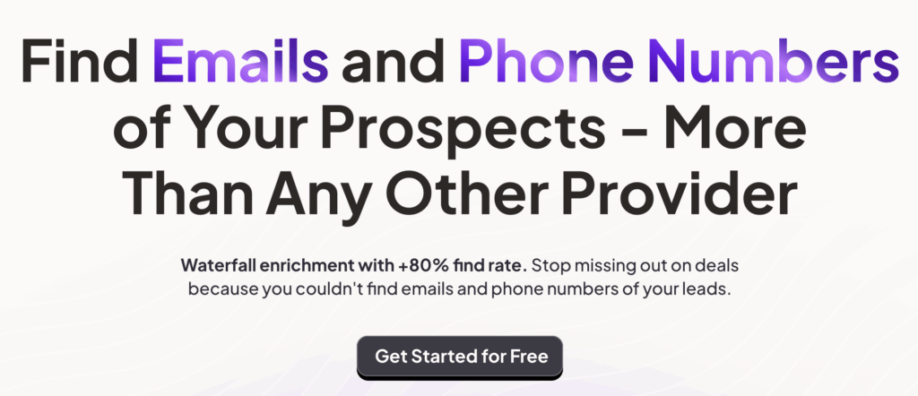 Dropcontact alternative fullenrich landing