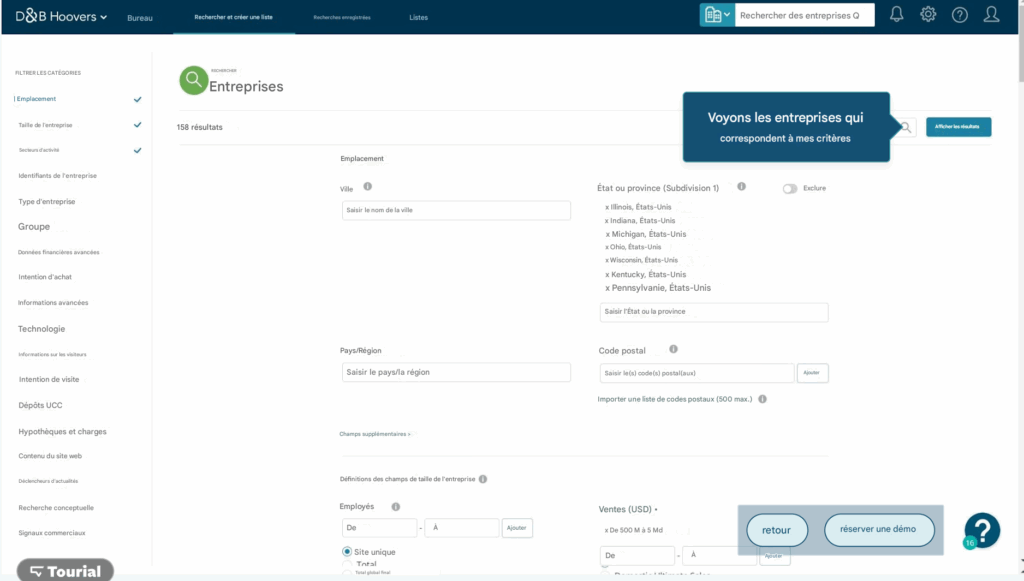 6sense alternative D&B Hoovers landing