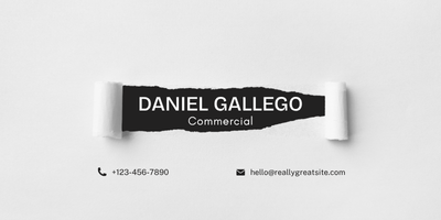 Minimalist email signature