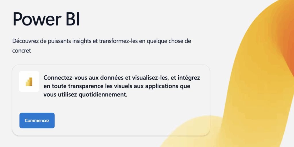 Sales Ops - outil pour connecter plusieurs sources de données Power BI