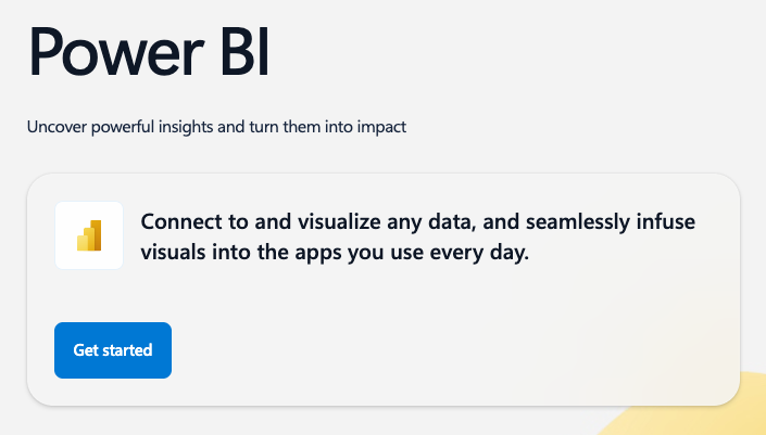 sales ops software powerBI