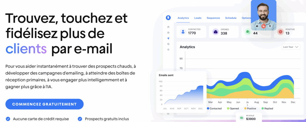 salesforge alternative <strong>Instantly</strong>.ai landing