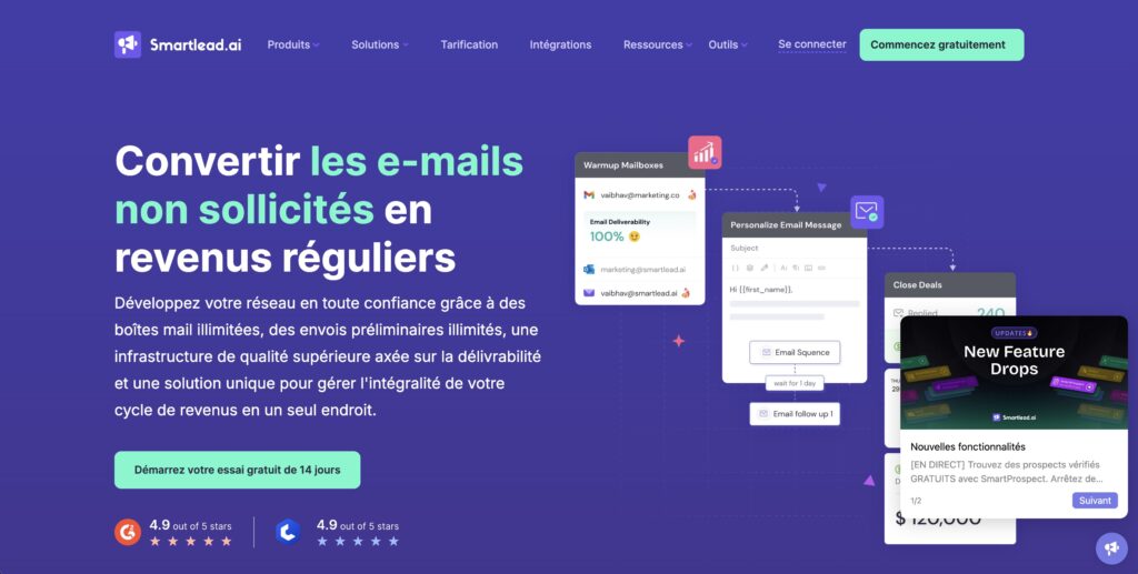 Gmass alternative: Smartlead.