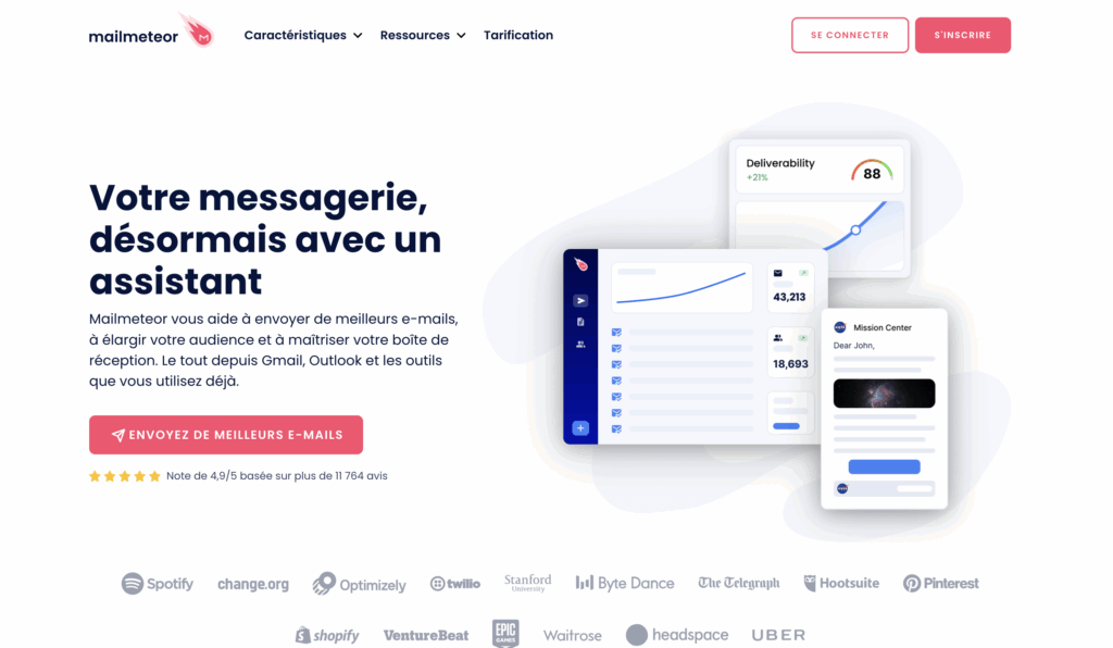 Gmass alternative: Mailmeteor 