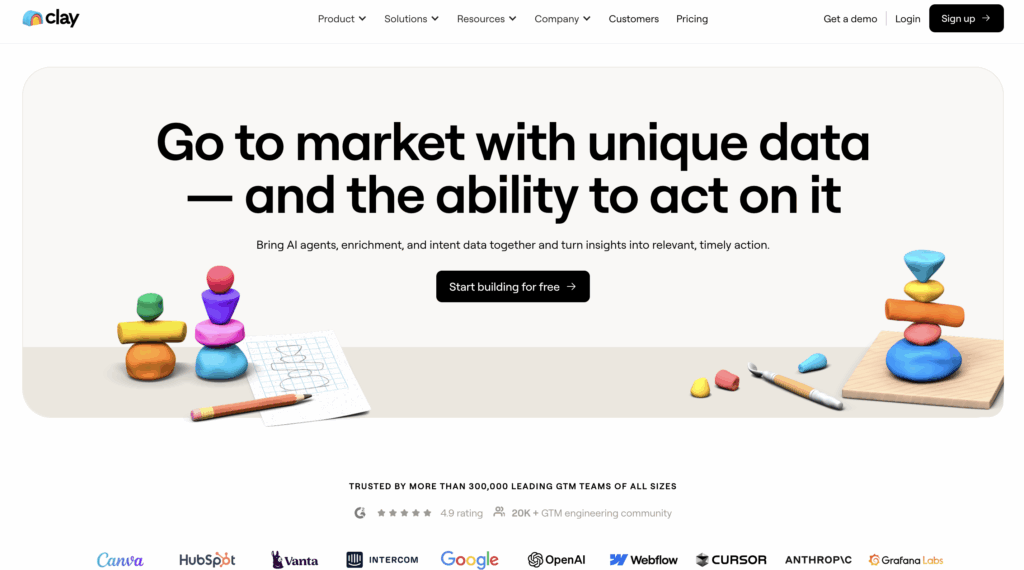 clay ai, tool for your lead generation 