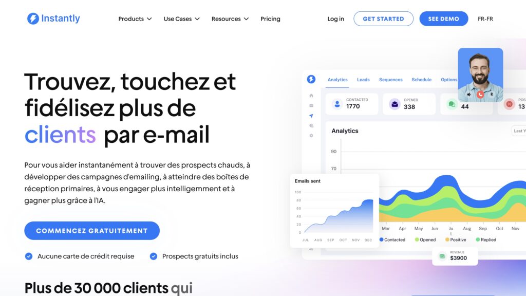 Instantly AI Lead Generation tools