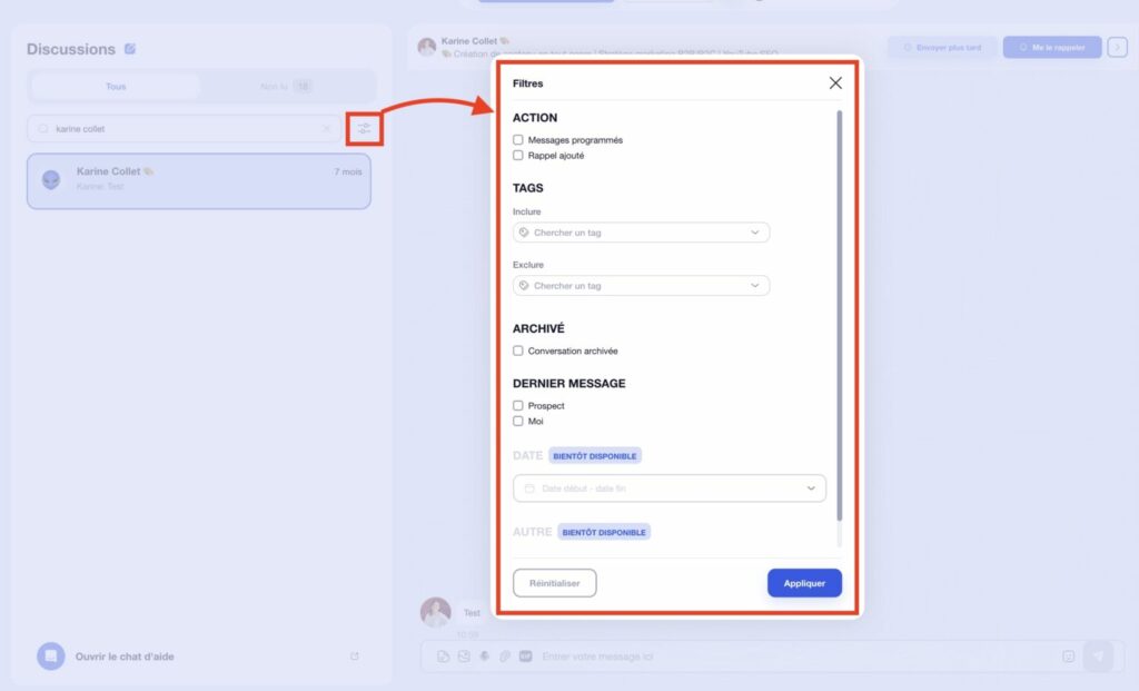 Utiliser les tags avec inbox waalaxy 
