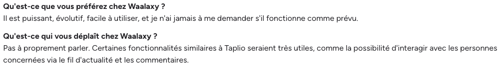 jasper ai français avis clients Waalaxy