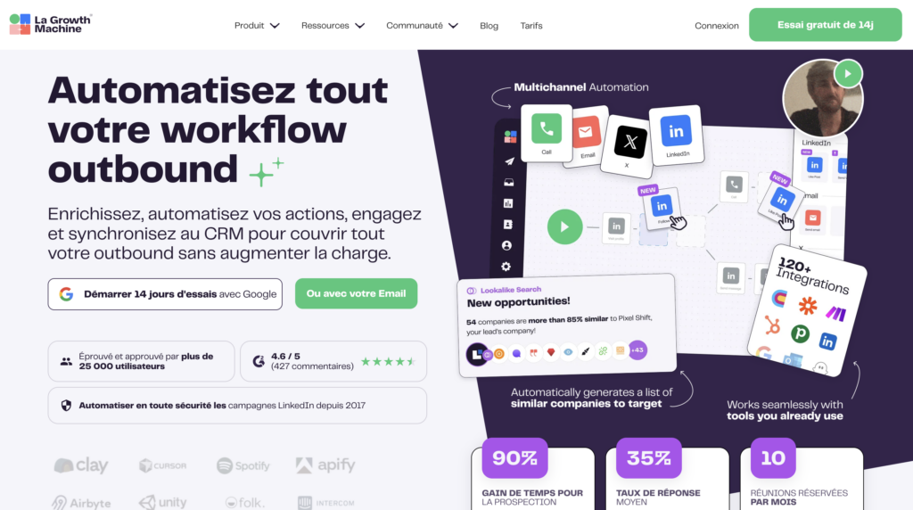 La growth machine vs lemlist 