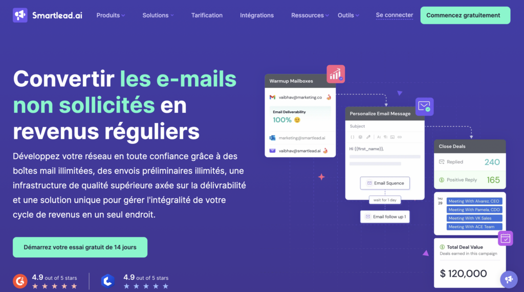 Smartlead.ai vs lemlist