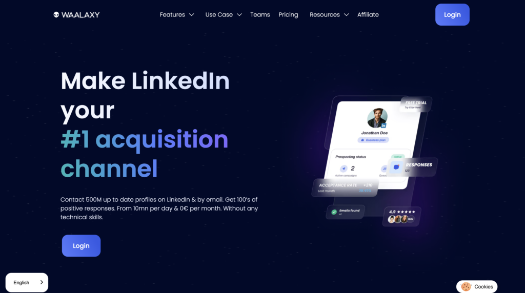 Waalaxy alternative lemlist