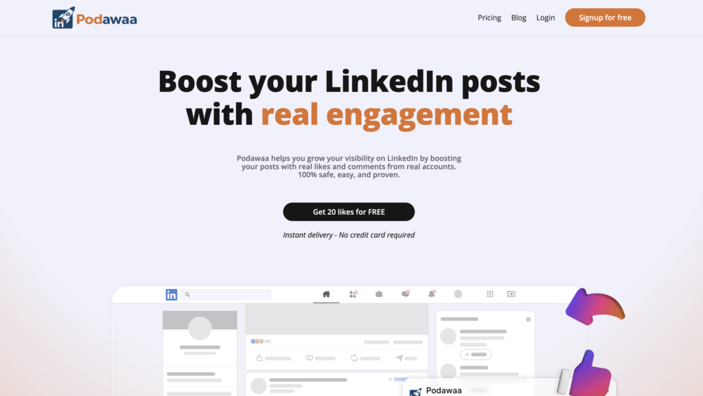 Commitment pod to not buy LinkedIn comments