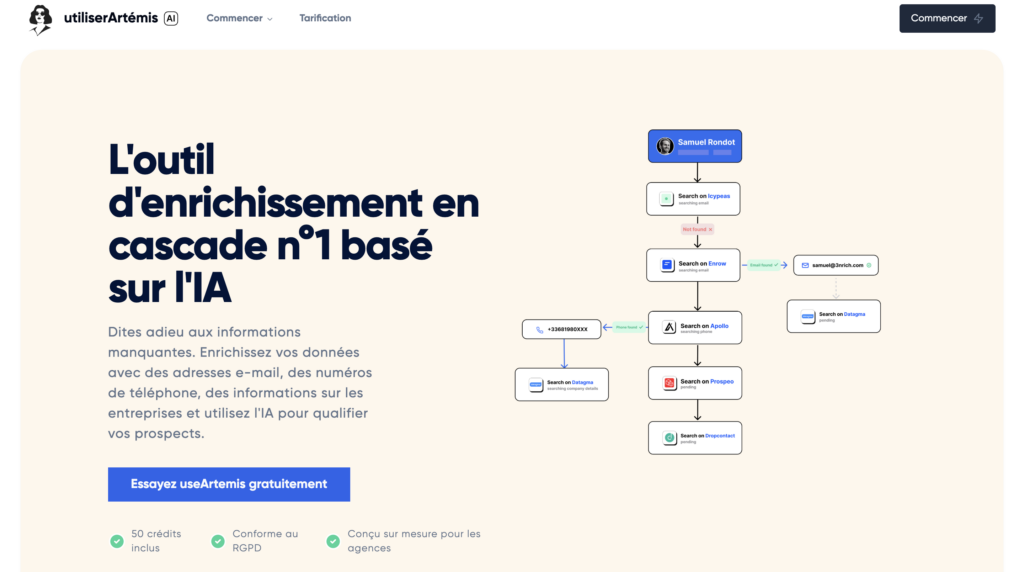 UseArtémis alternative Waalaxy