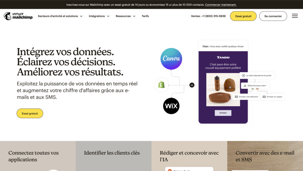 Mailchimp vs lemlist