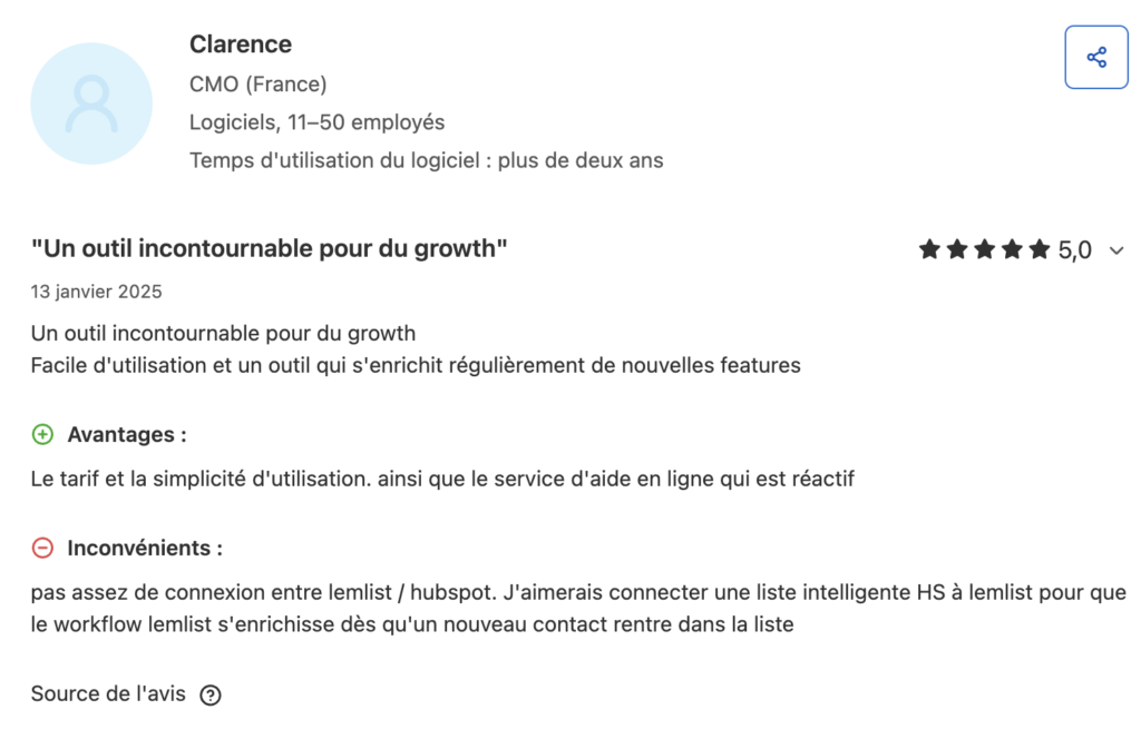 Lemlist alternative reviews