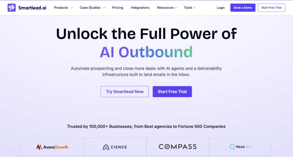 Smartlead.ai alternative to Leadin 
